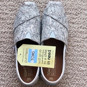 Brand New sparkly TOMS